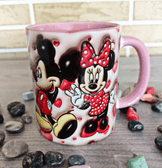 Sevgiler günü özel Baskı içi ve Kulpu Renkli Kupa