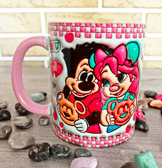 Sevgiler günü özel Baskı içi ve Kulpu Renkli Kupa