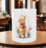 Winnie Baskı içi ve Kulpu Renkli Kupa