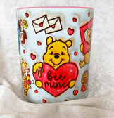 Winnie Baskı içi ve Kulpu Renkli Kupa
