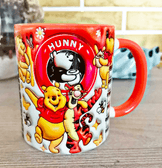Winnie Baskı içi ve Kulpu Renkli Kupa