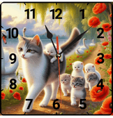 Aile saadeti vintage baskı metal hediyelim dekoratif kaliteli duvar saati