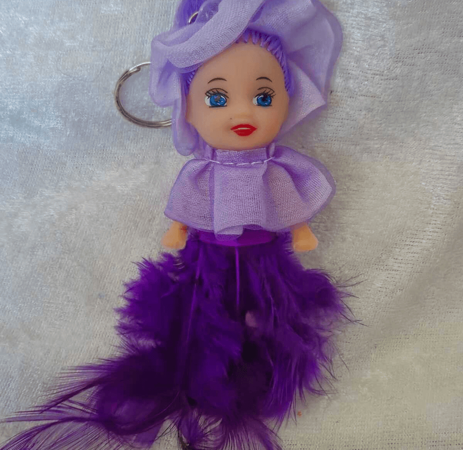 silikon mor tüğlü bebek lüks anahtarlık çanta aksesuar