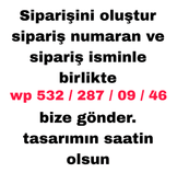 Kendin tasarla kişiselleştirilebilir baskı metal duvar saati hediyelik ev dekorasyon