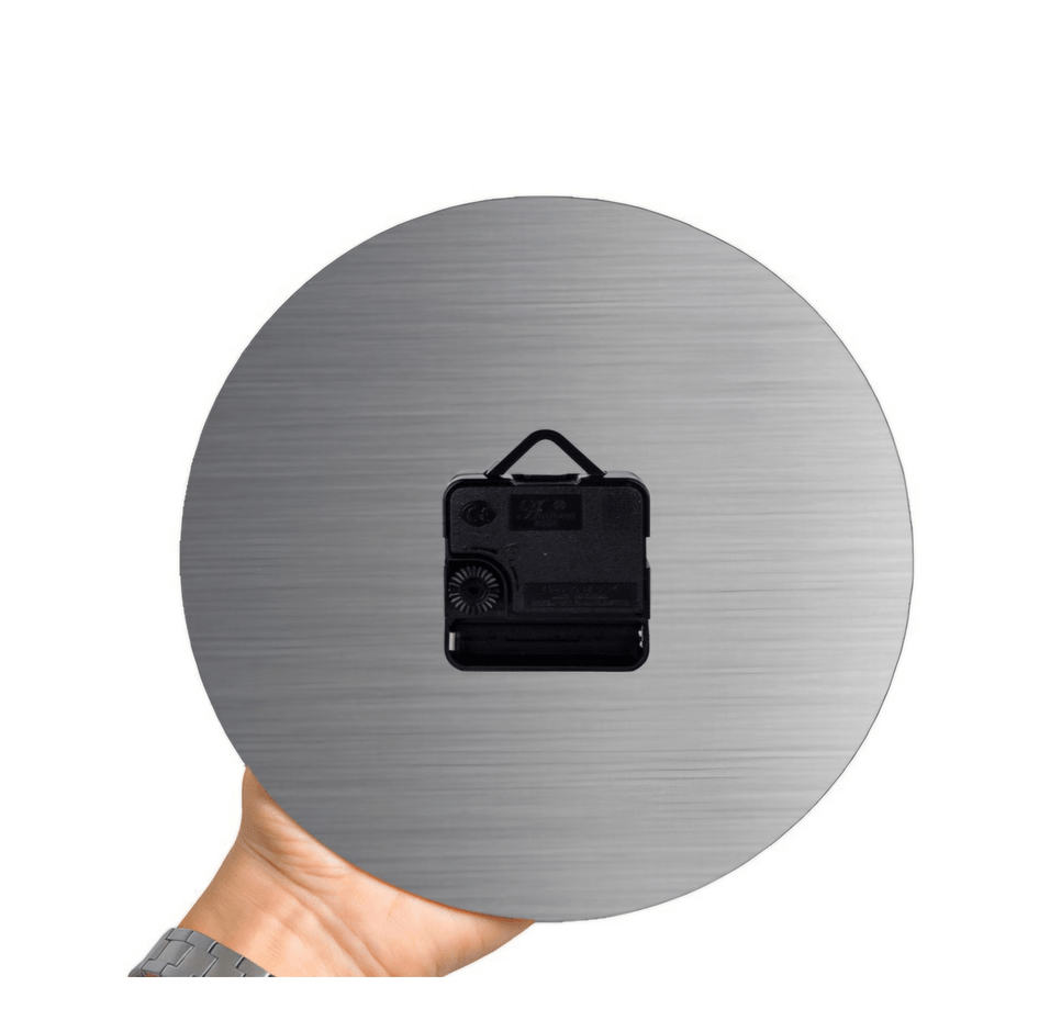 ANXIETY baskı metal duvar saati hediyelik ev dekorasyon