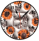 Öğretmen teacher öğretmenler günü baskı metal duvar saati hediyelik ev dekorasyon