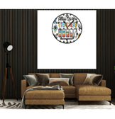 Teacher öğretmen öğretmenler günü baskı metal duvar saati hediyelik ev dekorasyon