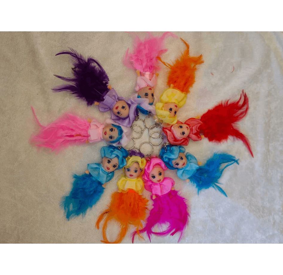 silikon pembe tüğlü bebek lüks anahtarlık çanta aksesuar