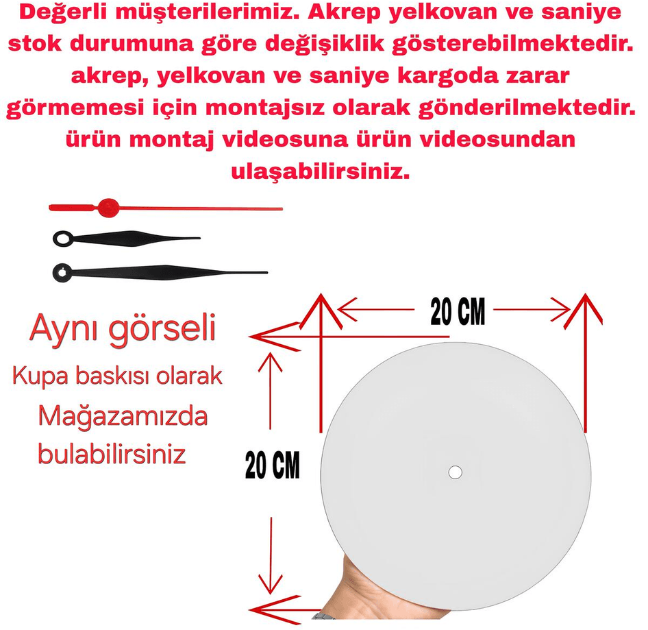 Noel baba christmas yılbaşı baskı metal duvar saati hediyelik ev dekorasyon