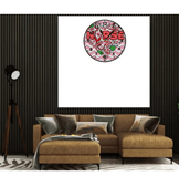 Nurse hemşire baskı metal duvar saati hediyelik ev dekorasyon