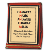 Orta Boy Anneler Için Doğum Günü Plaketi